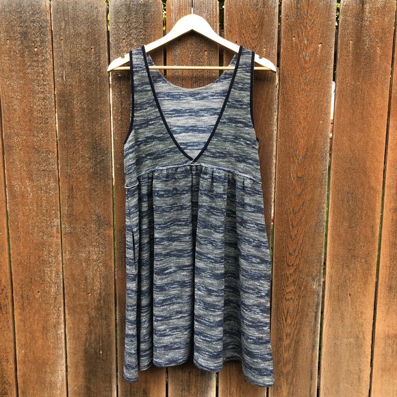 NEW Free People Baby Blue Babydoll Dress - Picture 13 of 16